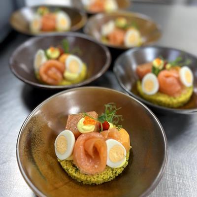 Duo Lachs - Couscous - Estragon