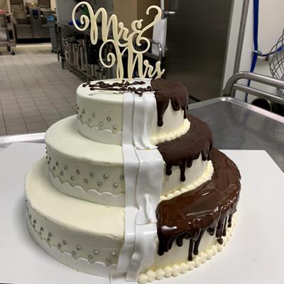 Gâteau de glace drip cake - Créations