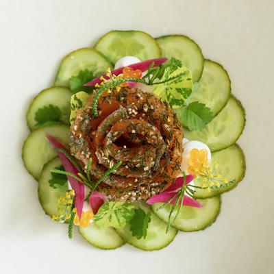 Hausgebeizter Lachs - Kreationen