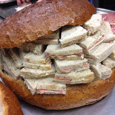 Gefülltes Brot - Kreationen