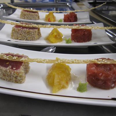 Frischer Thunfisch - Kreationen