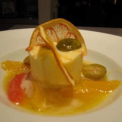 Citrusfrüchte Bavarois - Kreationen